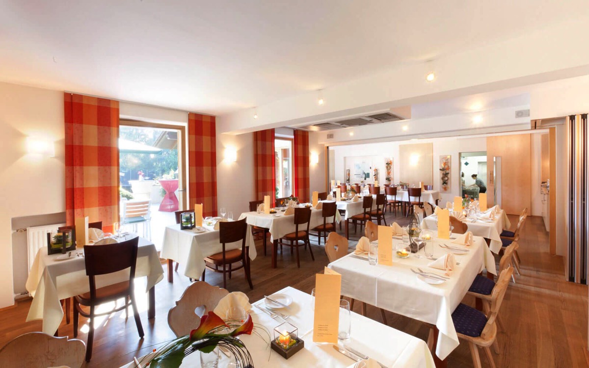 Impression des Restaurants des Erkheimer Landhotel